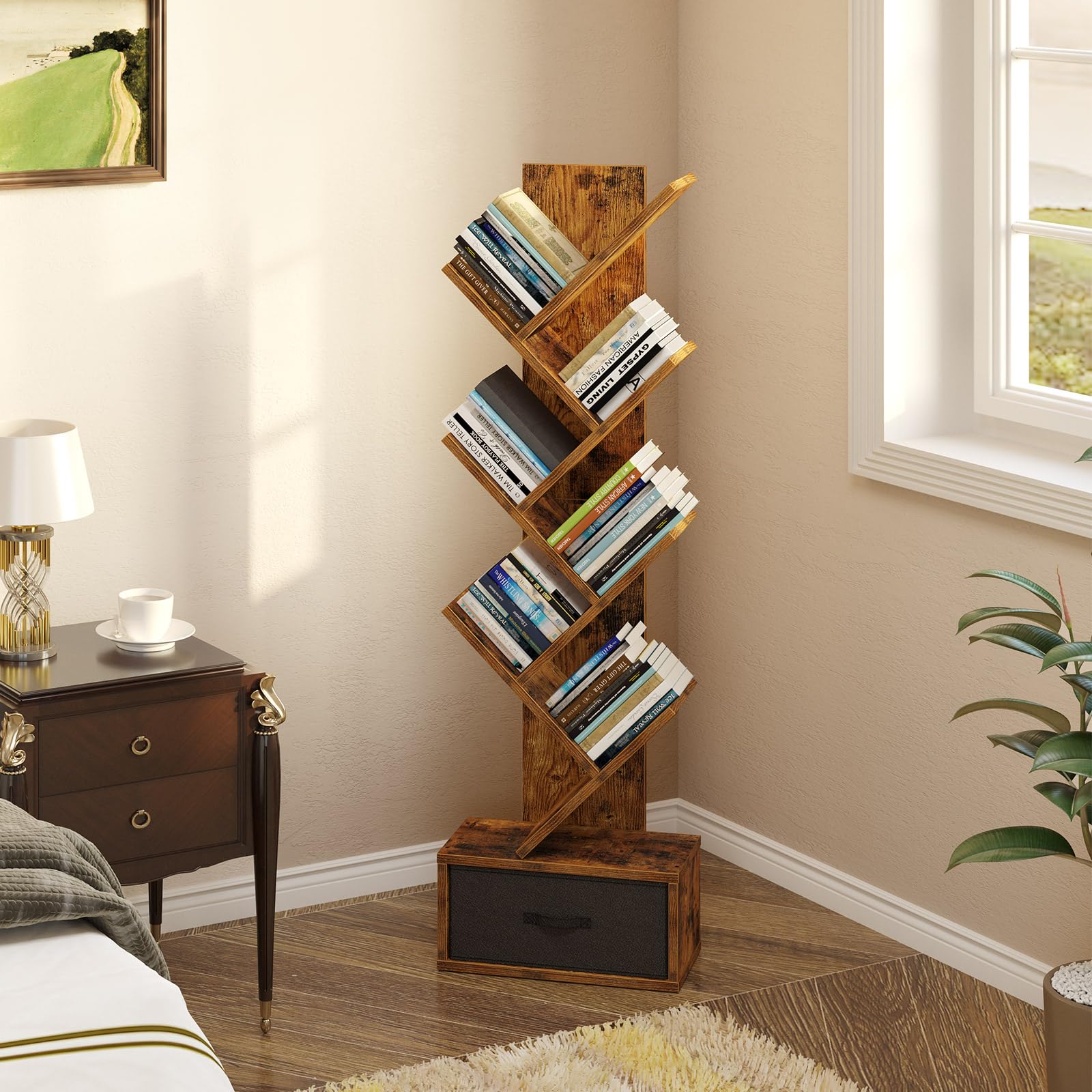 Rolanstar rustic brown finish highlighting vintage charm and durability