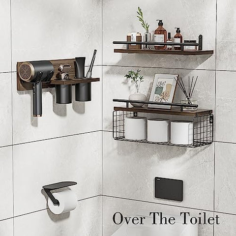 RoleDes three-piece set provides versatile storage for tools, cosmetics, or toiletries