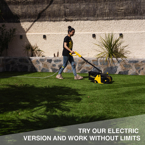 Roll & Comb 1400W motor powers consistent cleaning across medium-sized areas