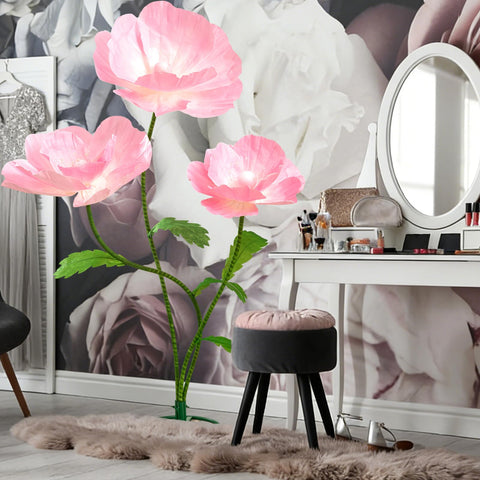 ROLPPYAF 23.62-inch giant flower head with lush volume