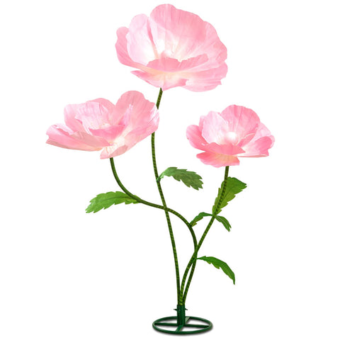 ROLPPYAF giant flower base securing a stable indoor display