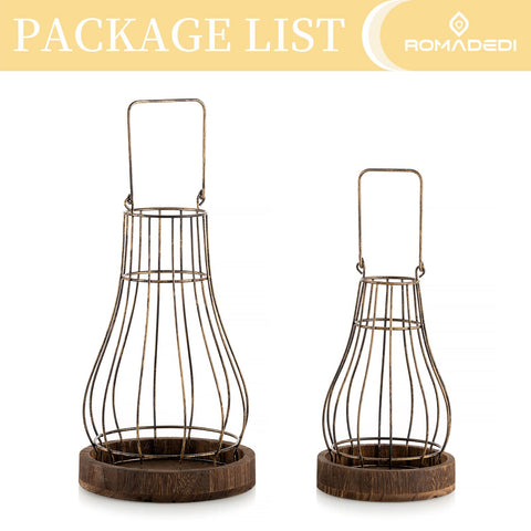 Romadedi fireplace-mantle setup featuring lanterns for a cozy focal point.