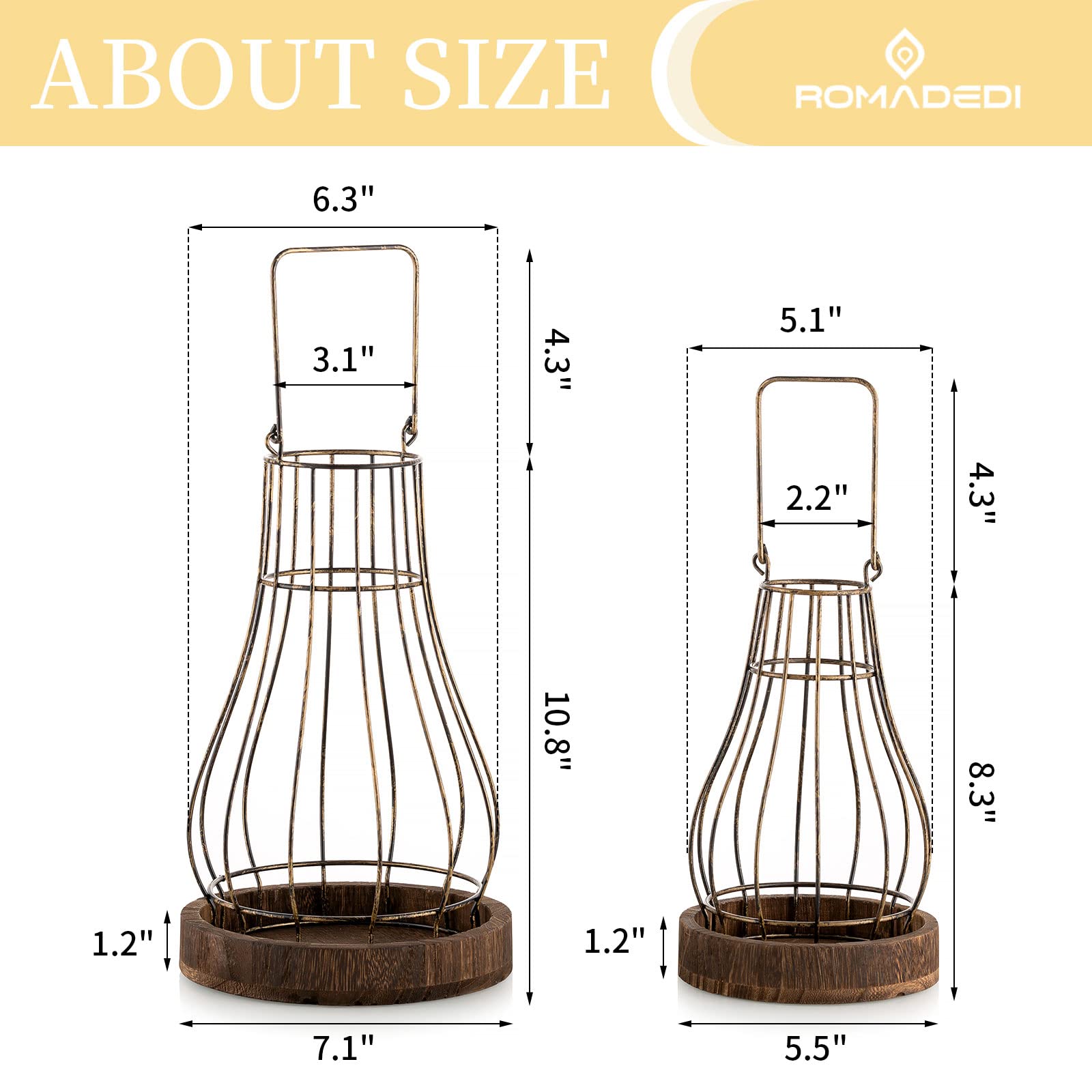 Romadedi tabletop-setup shows ambient lighting for dining or living spaces.