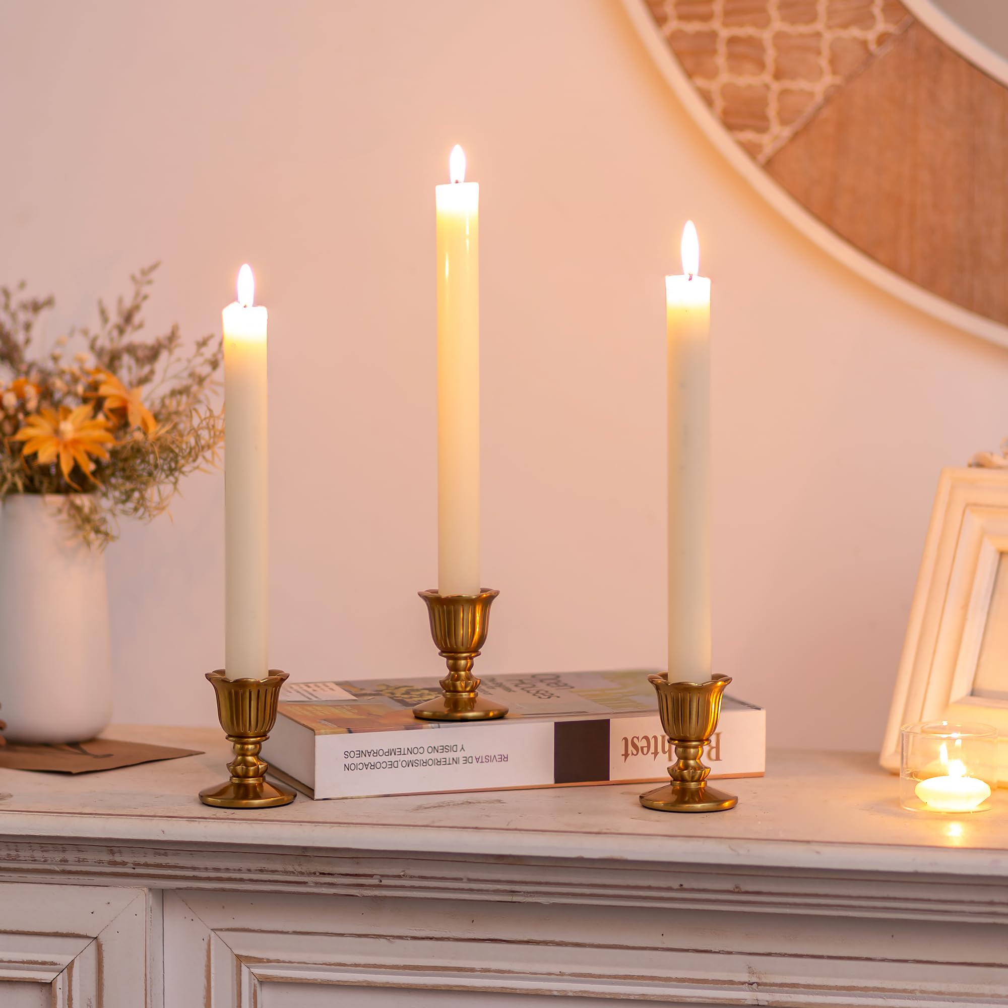 Romadedi set visually complements dining room decor in rustic and traditional themes.