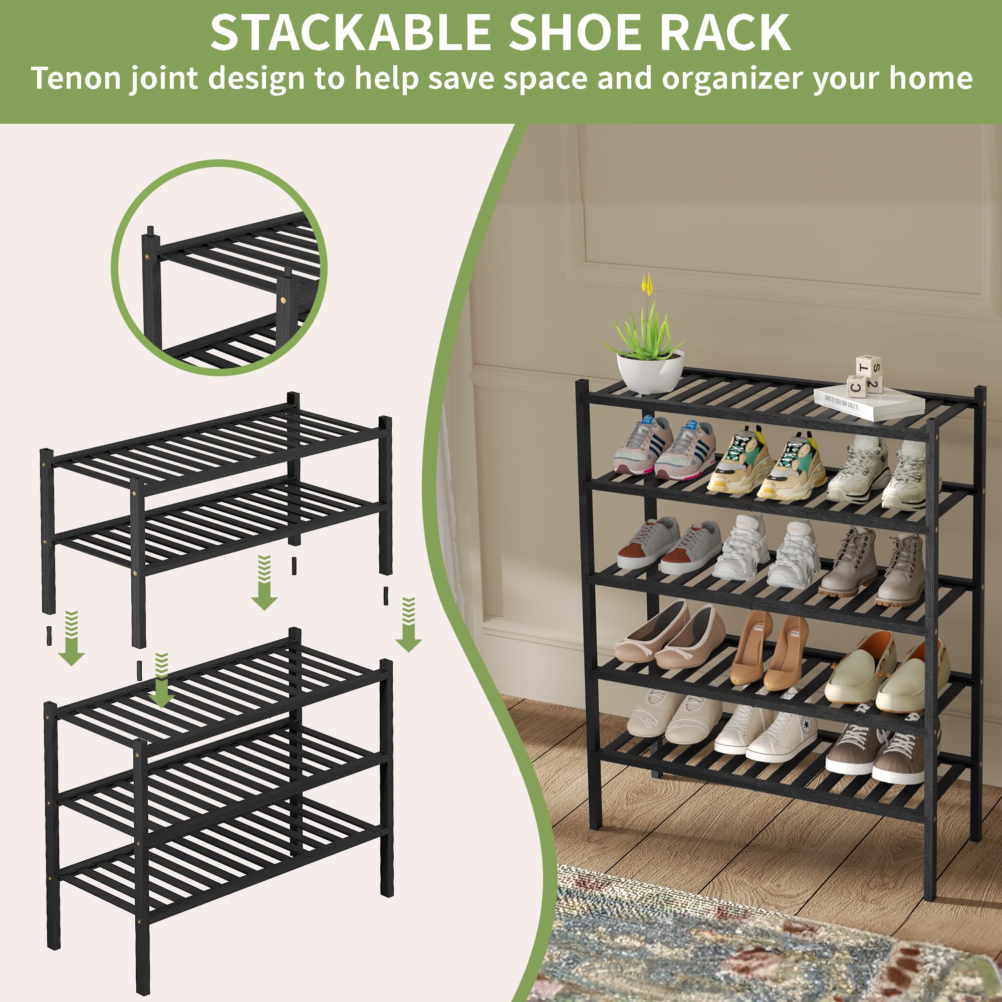 ROMGUAR CRAFT black finish emphasizes modern versatile storage piece