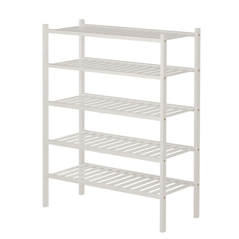 ROMGUAR CRAFT multi-use rack stores toiletries towels and small items.
