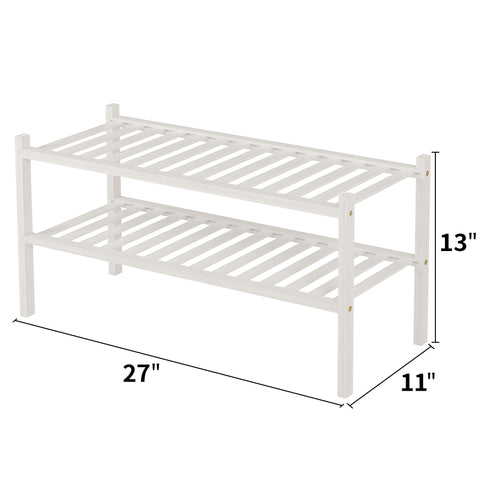 ROMGUAR CRAFT easy-assembly shoe rack saves time on setup.