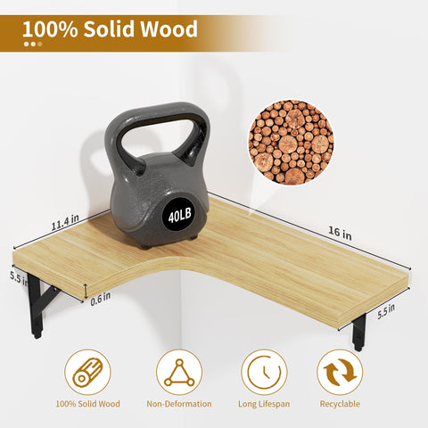 ROMGUAR CRAFT natural Paulownia wood finish adds a light premium touch