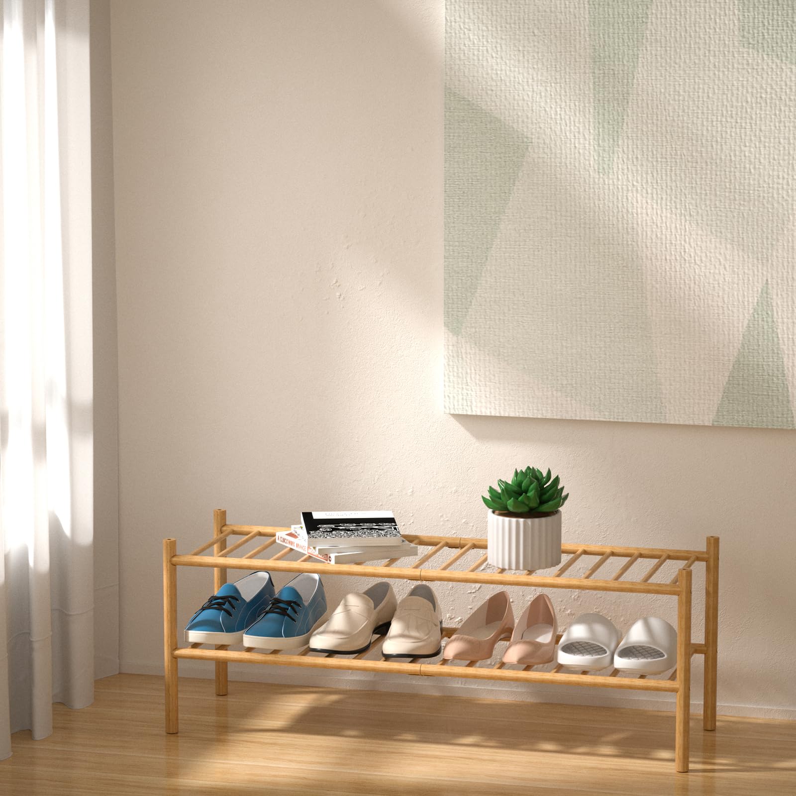 ROMGUAR CRAFT stackable design showing adjustable height for flexible storage