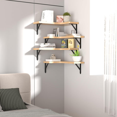 ROMGUAR CRAFT storage decor wooden shelves enhancing room organization