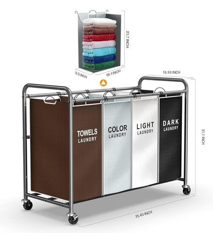 ROMOON removable bags allow easy loading and unloading