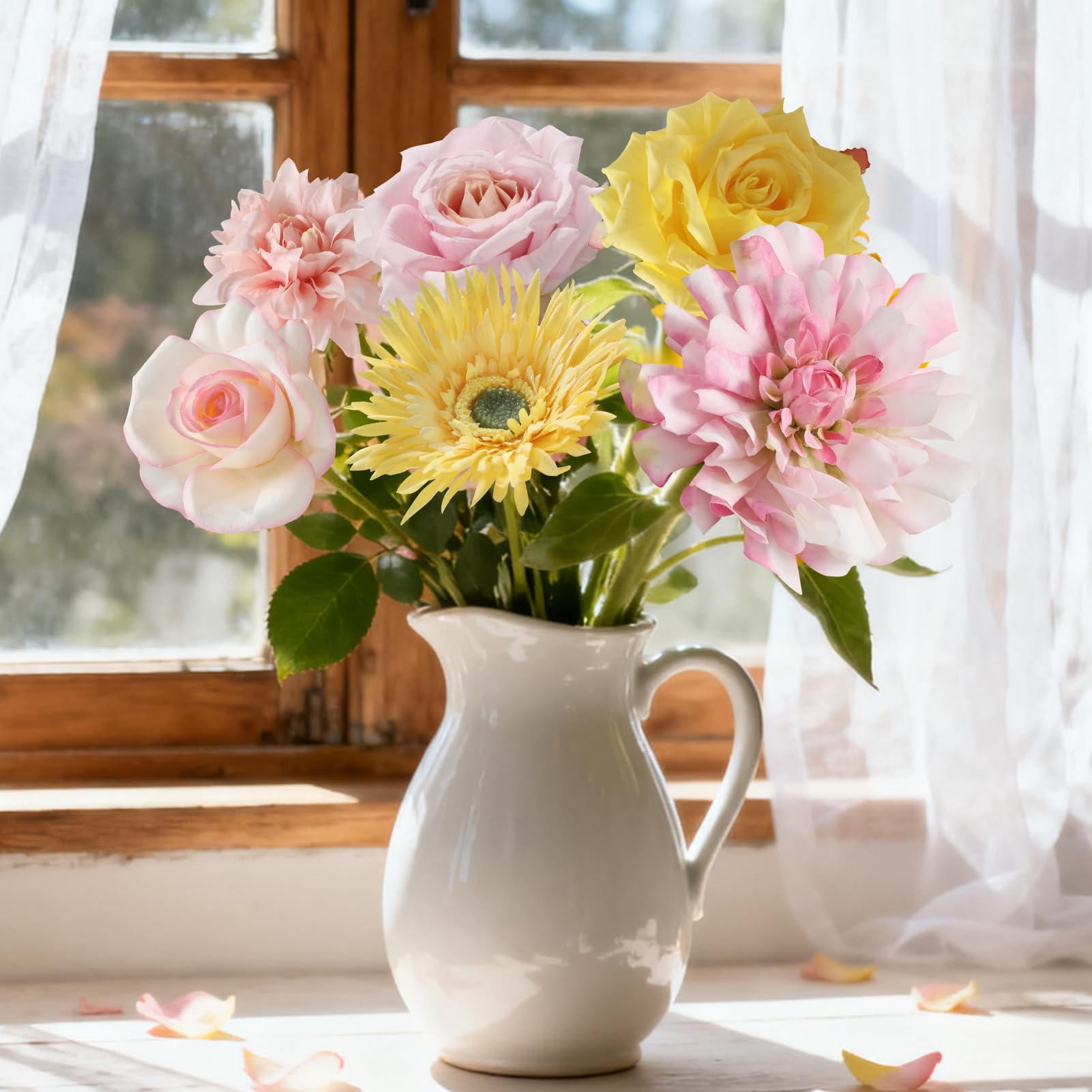 Rongflower durable silk-foam florals designed for long-term storage