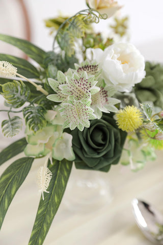 Rongflower handmade floral variations for unique looks.