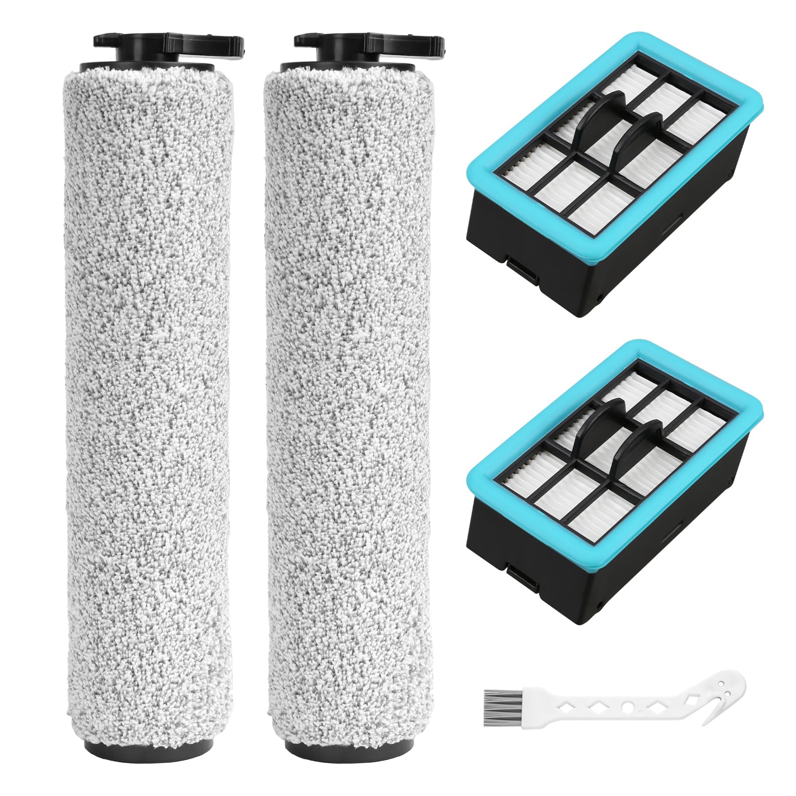 RONGJU 3831 brush roll microfiber for deep-cleaning sealed floors.