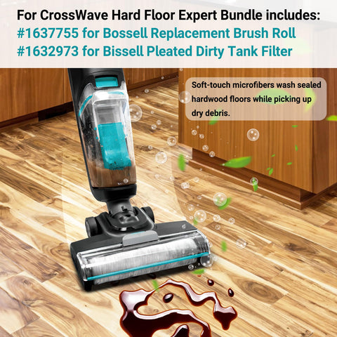 RONGJU CrossWave hard-floor compatibility for easy replacement.