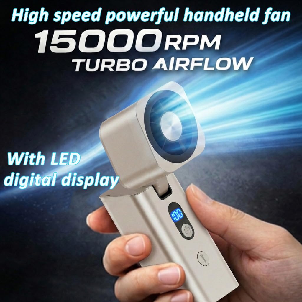 Ronjregan rechargeable 5000mAh battery and performance display for easy charging.