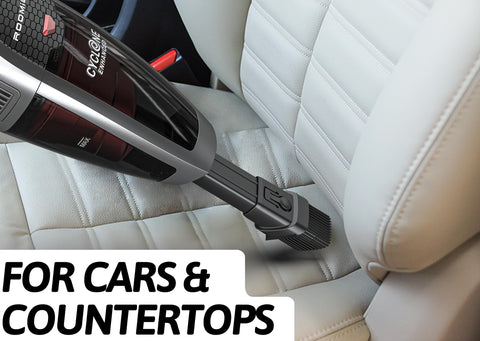 Roomie Tec SlimVac detachable handheld mode for cars and sofas.