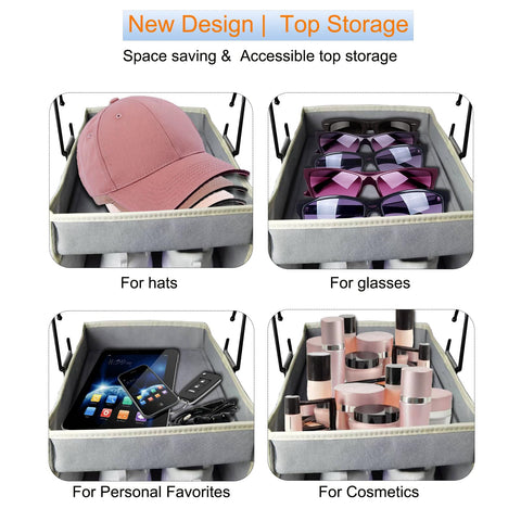 Roomtalk space-saving shelves help declutter bedrooms and dorm rooms.