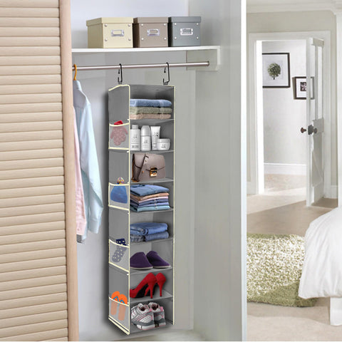 Roomtalk two hanging methods offer flexible closet setup.