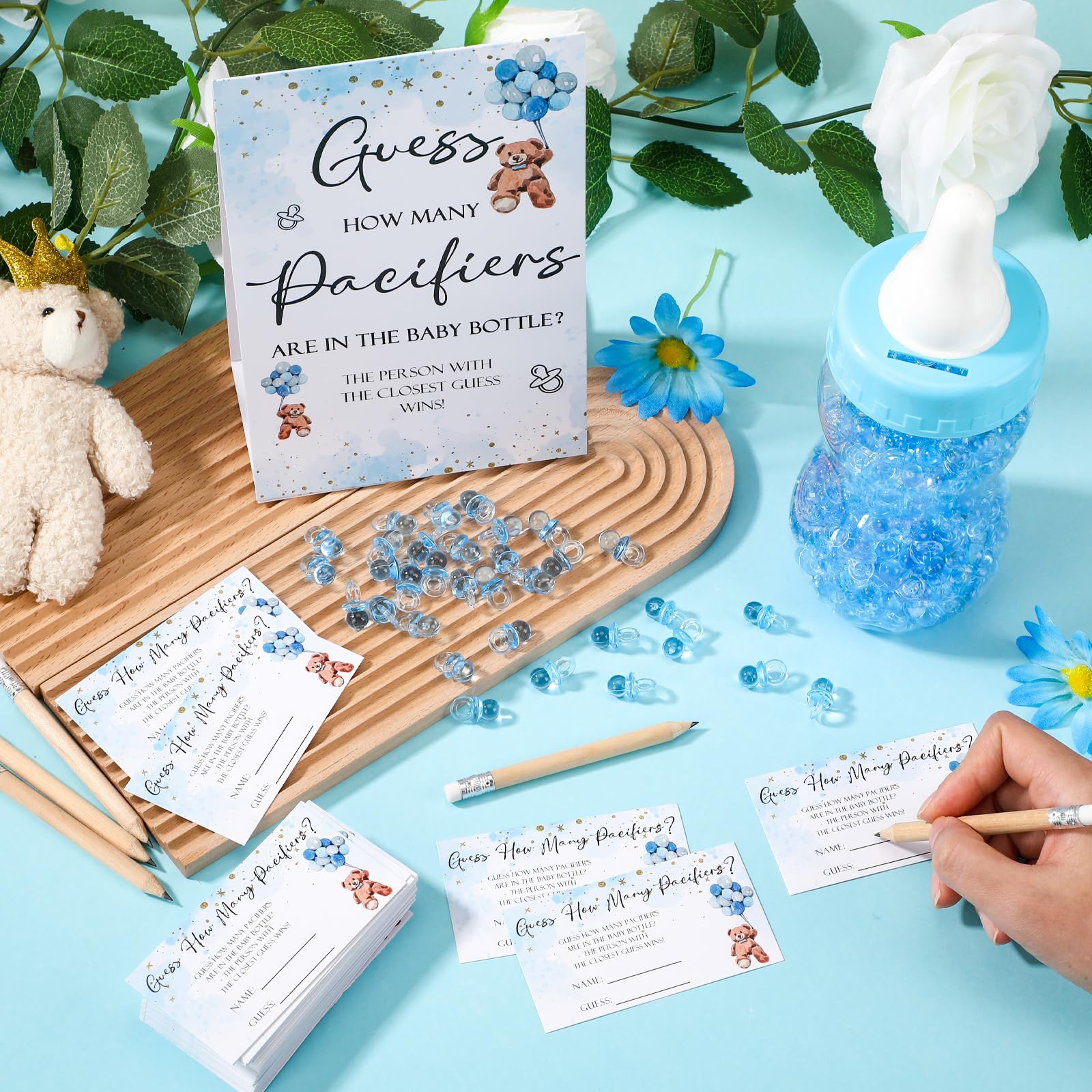 Roowest acrylic mini pacifiers ready for DIY decorations