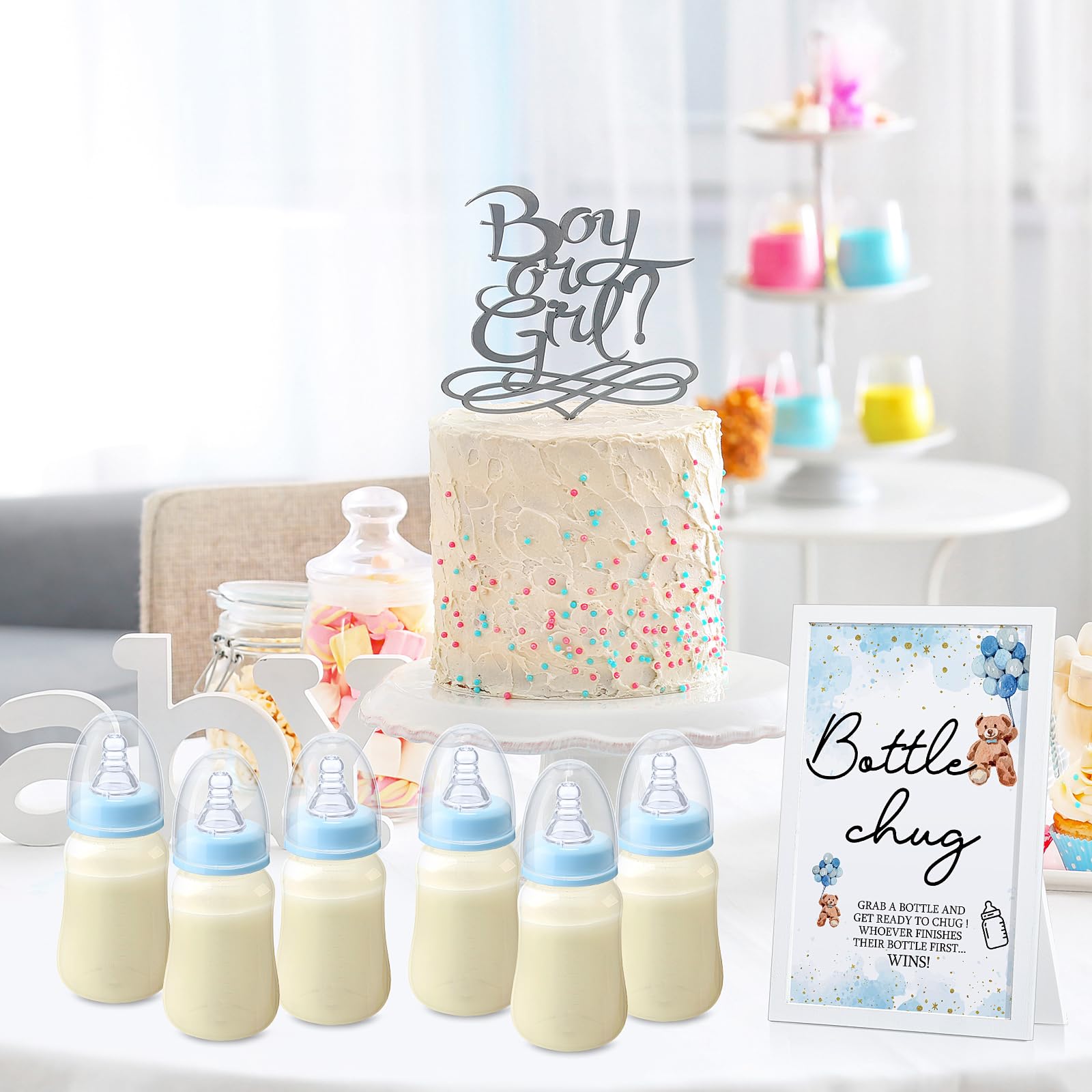Roowest gender reveal baby shower set enhances party moments
