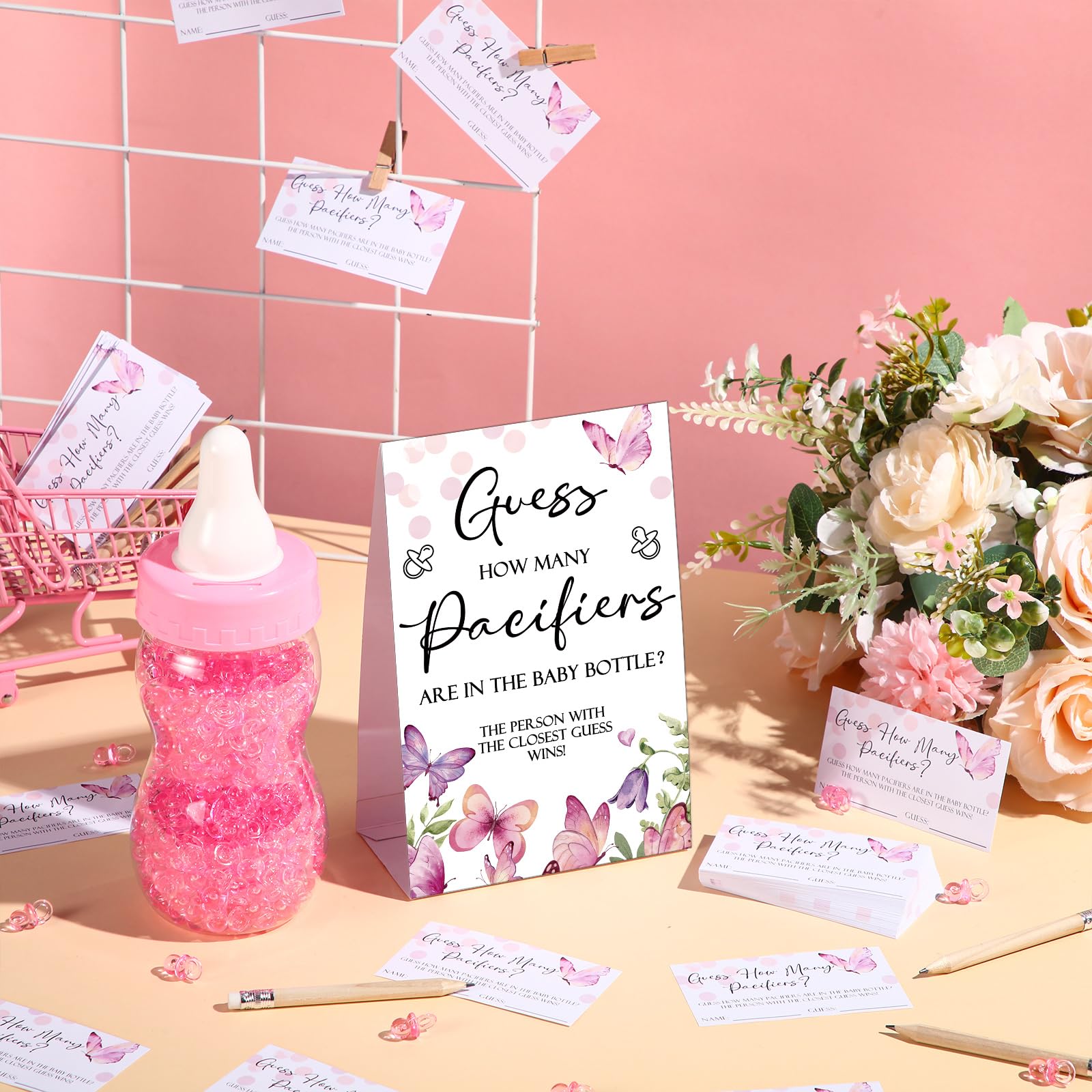 Roowest pink 750ml milk bottle as a stylish centerpiece
