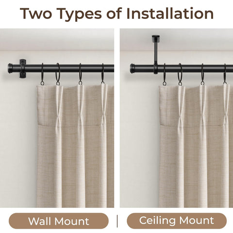 Rose Home Fashion installation pack simplifies setup with all parts.