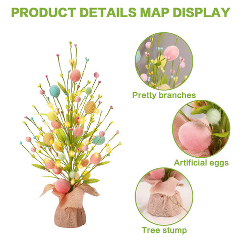 RoseCraft bendable branches let you shape a natural-looking tree display.