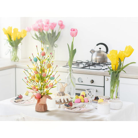 RoseCraft battery-powered decor that saves space and reduces clutter.
