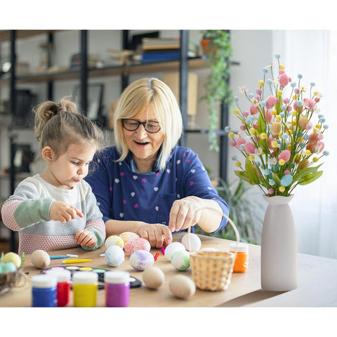 RoseCraft indoor/outdoor Easter decor for seasonal ambiance.
