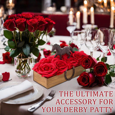 Roshtia derby horseshoe decor adds authentic flair