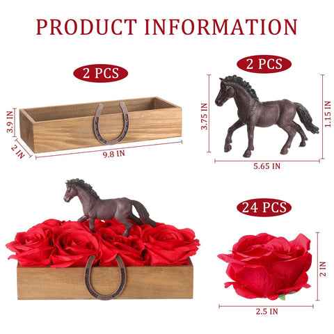 Roshtia simulated rose heads provide lifelike blooms