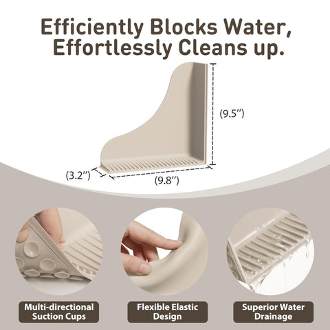 Roslim one-piece silicone design eliminates seams for a tight fit.