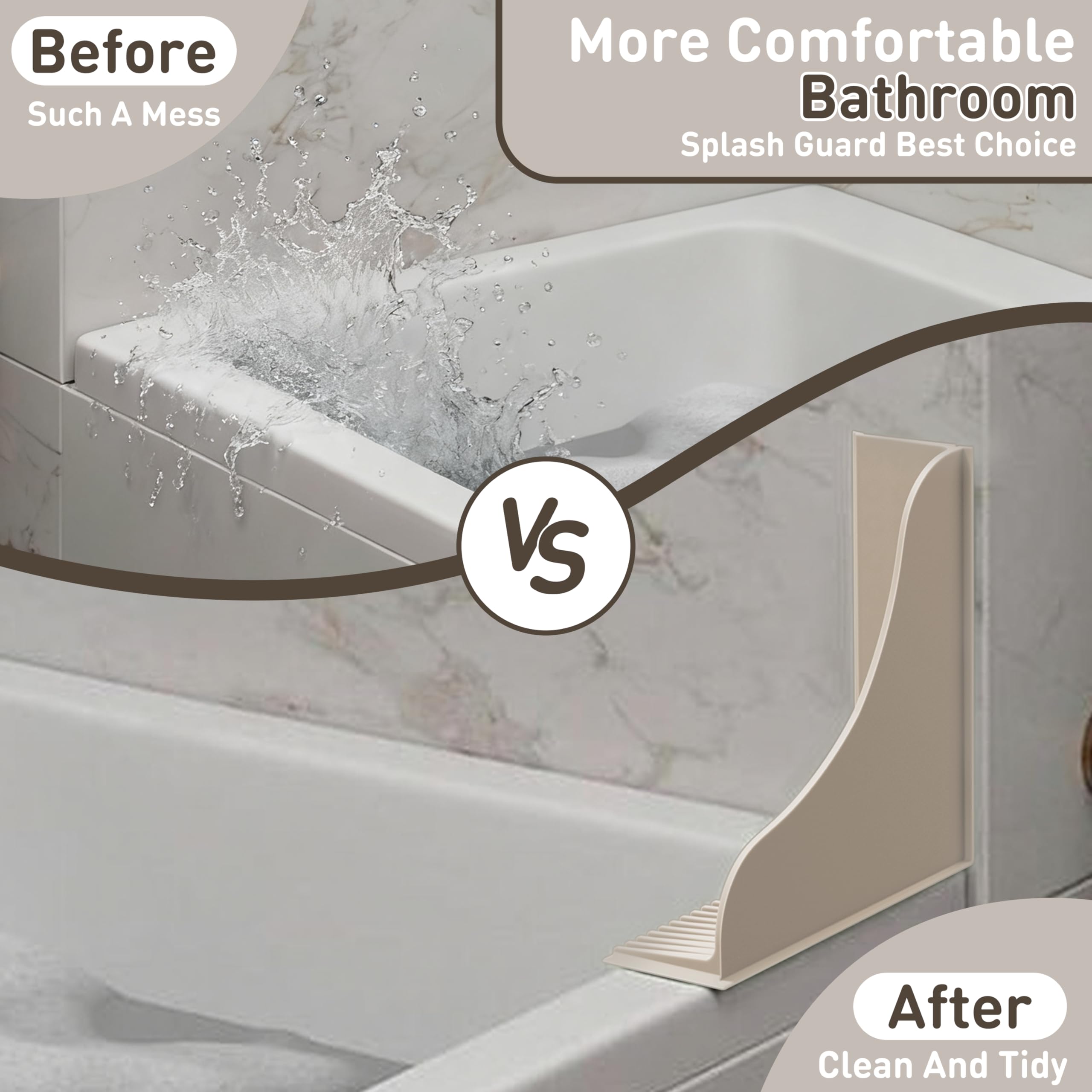 Roslim works on smooth non-porous surfaces like glass and ceramic tiles.