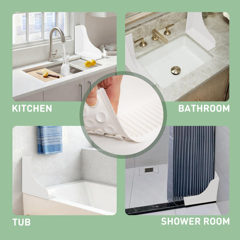 Roslim works best on smooth surfaces like glass or ceramic tile