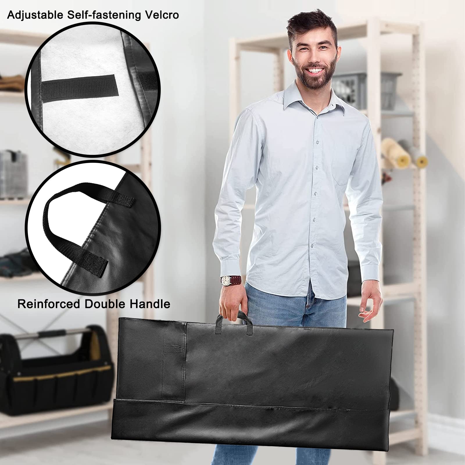 ROSROSE two-sided closure ensures a secure snug fit