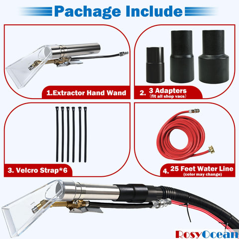 RosyOcean 1-7/8 inch adapter enhances wet-dry vac compatibility for car interiors
