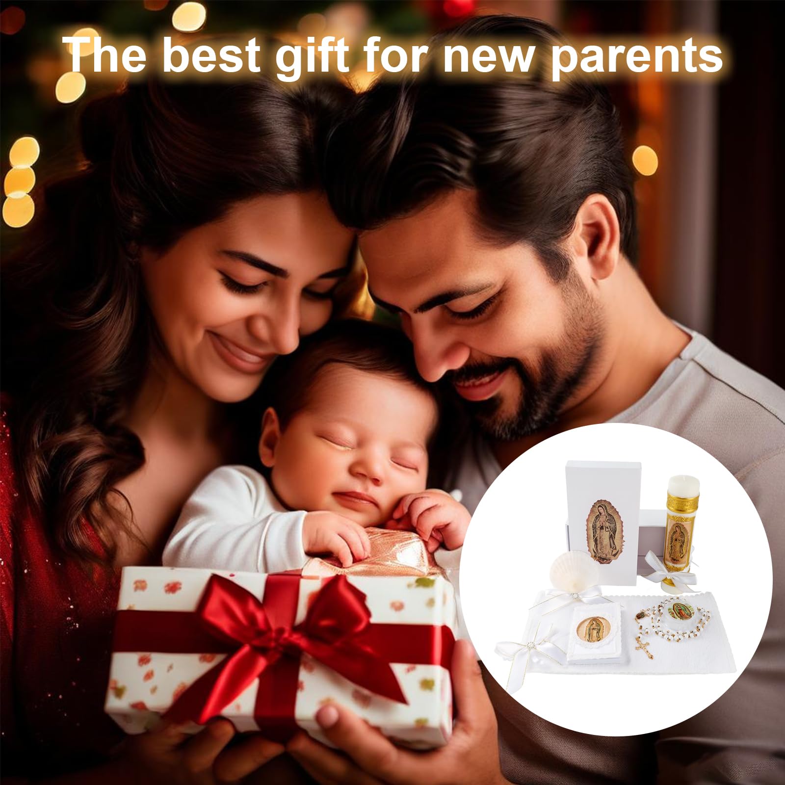 Rotel baptism set box keeps essential items organized for the event