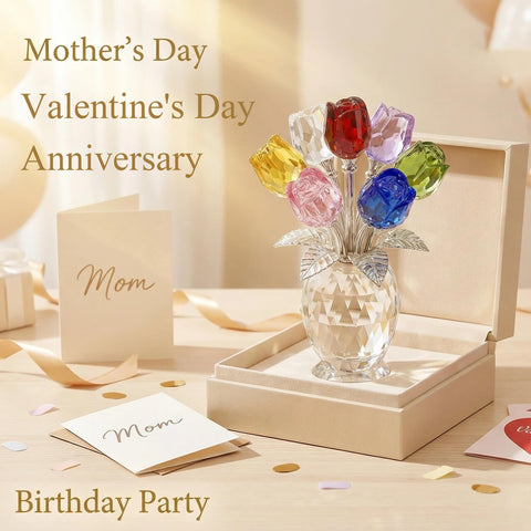 Rotroyce metal stems provide sturdy support and refined detailing.