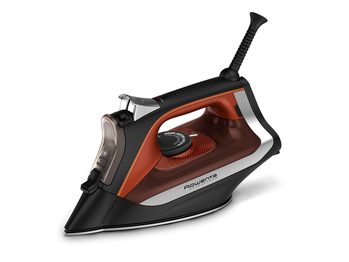 Rowenta Access Steam Iron delivers powerful 180 g/min steam for tough creases.