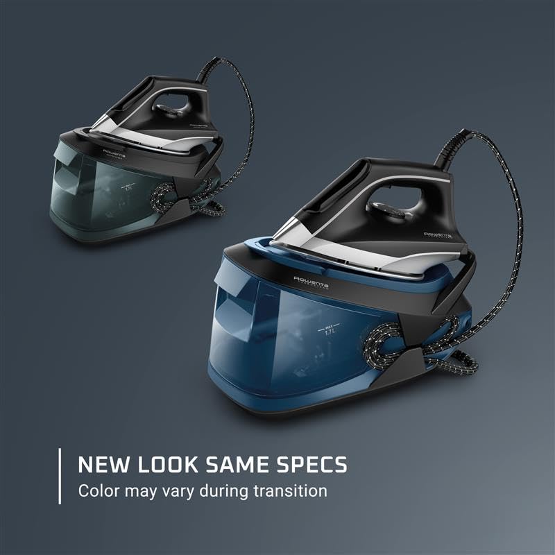 Rowenta Master Steam water tank removable for easy refills during sessions.
