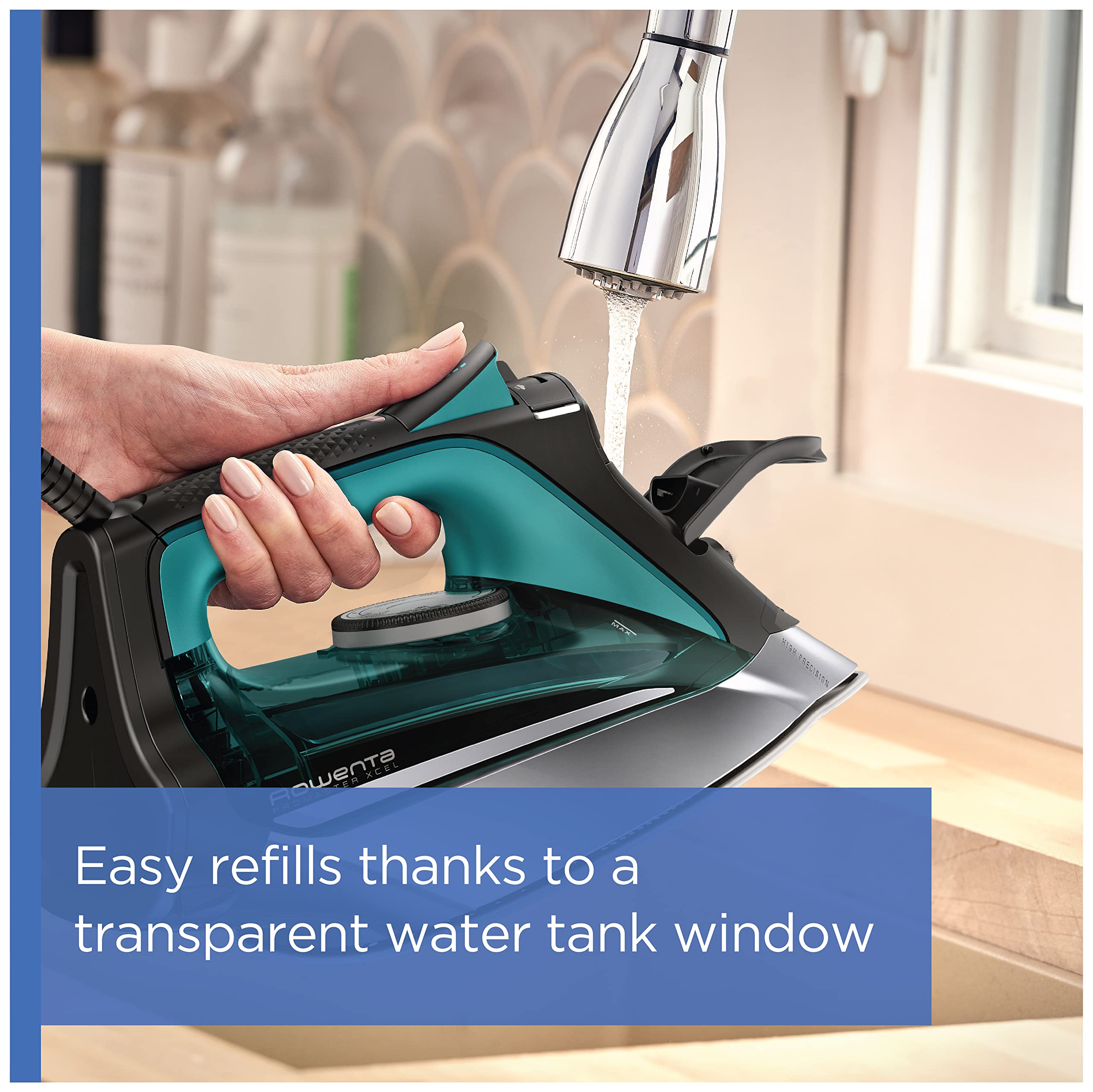 Rowenta Pro Master auto-off feature adds safety and peace of mind.