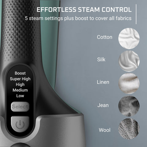 Rowenta Pure Force auto-off safety adds peace of mind while ironing.