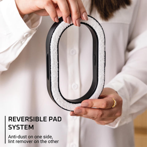 Rowenta Pure Force auto-off feature adds safety during garment care sessions.