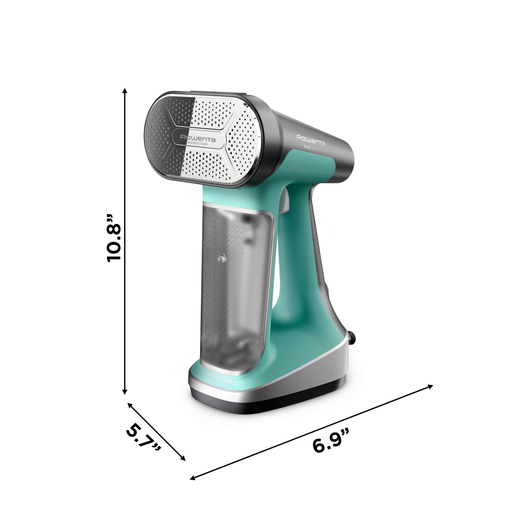 Rowenta Pure Force vertical steaming and horizontal ironing offer flexibility.