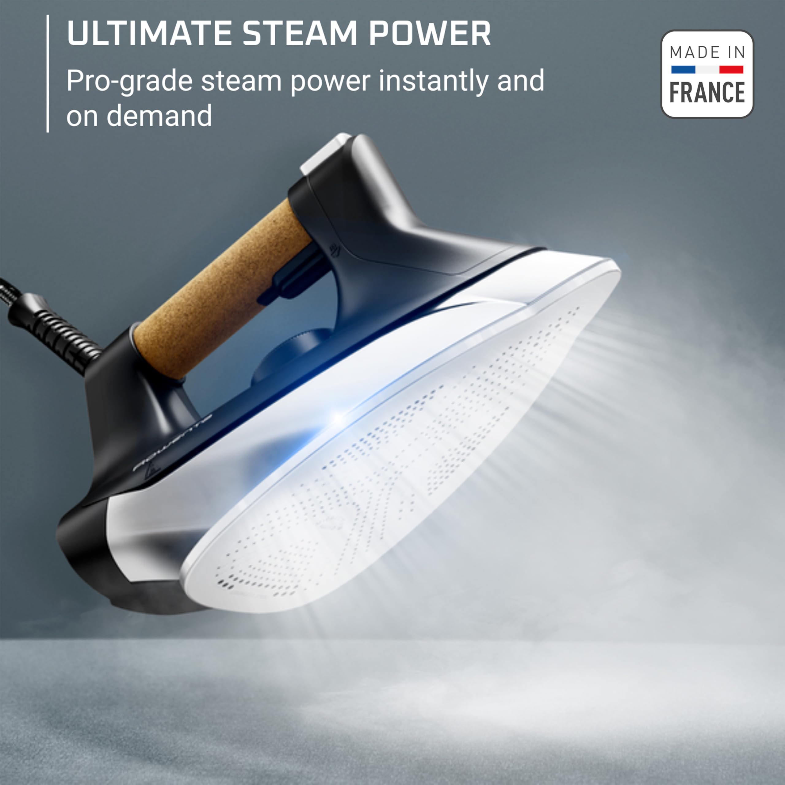 Rowenta Ultimate Steam Pro precision tip reaching collars and seams