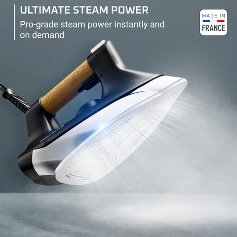Rowenta Ultimate Steam Pro precision tip reaching collars and seams