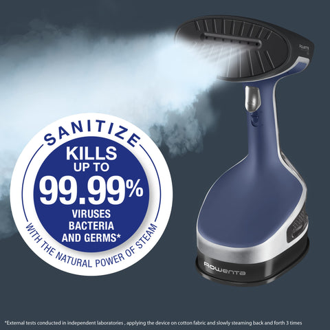 Rowenta X-Cel 1875W power for efficient wrinkle removal.