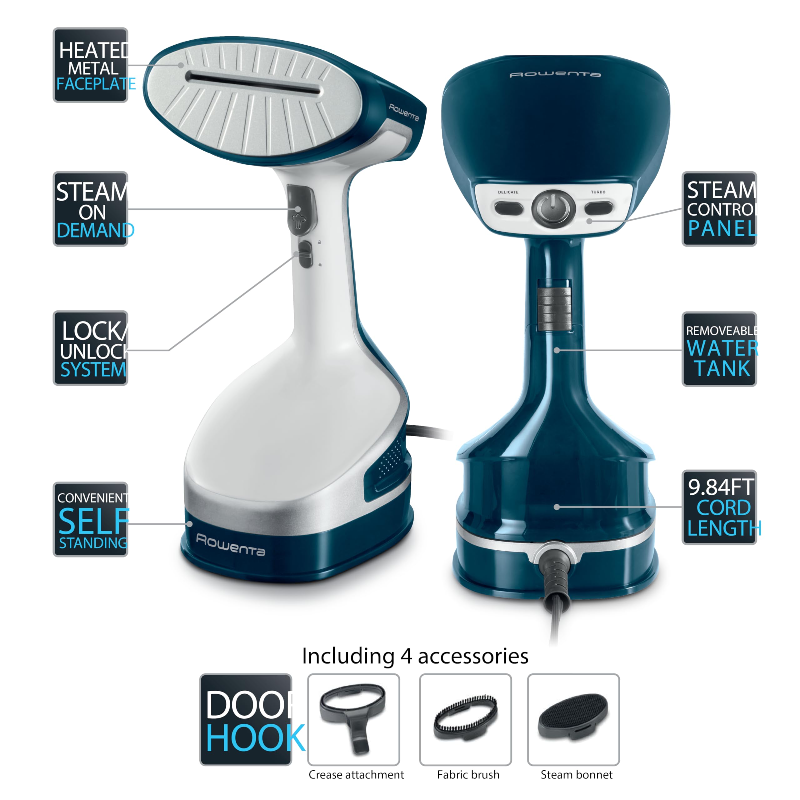 Rowenta X-Cel on-demand steam option targets wrinkles efficiently