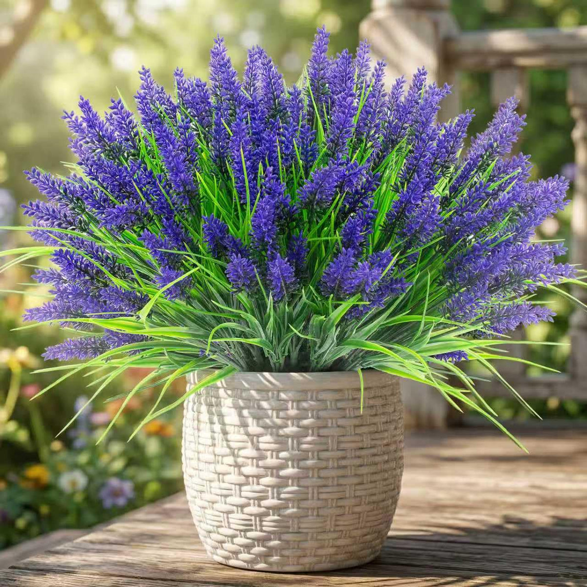 Rowfad lavender outdoor flowers bundle for easy, year-round decor